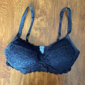 Aerie Black Bralette